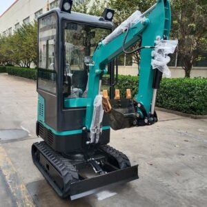 mini excavator with cab