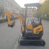 CE EPA 1.5 ton zero tail Kubota engine China mini excavator - Image 6