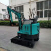 farm use household multi accessories China 1ton mini digger excavator with cab - Image 6