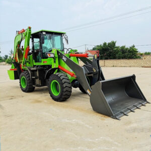 mini backhoe loader